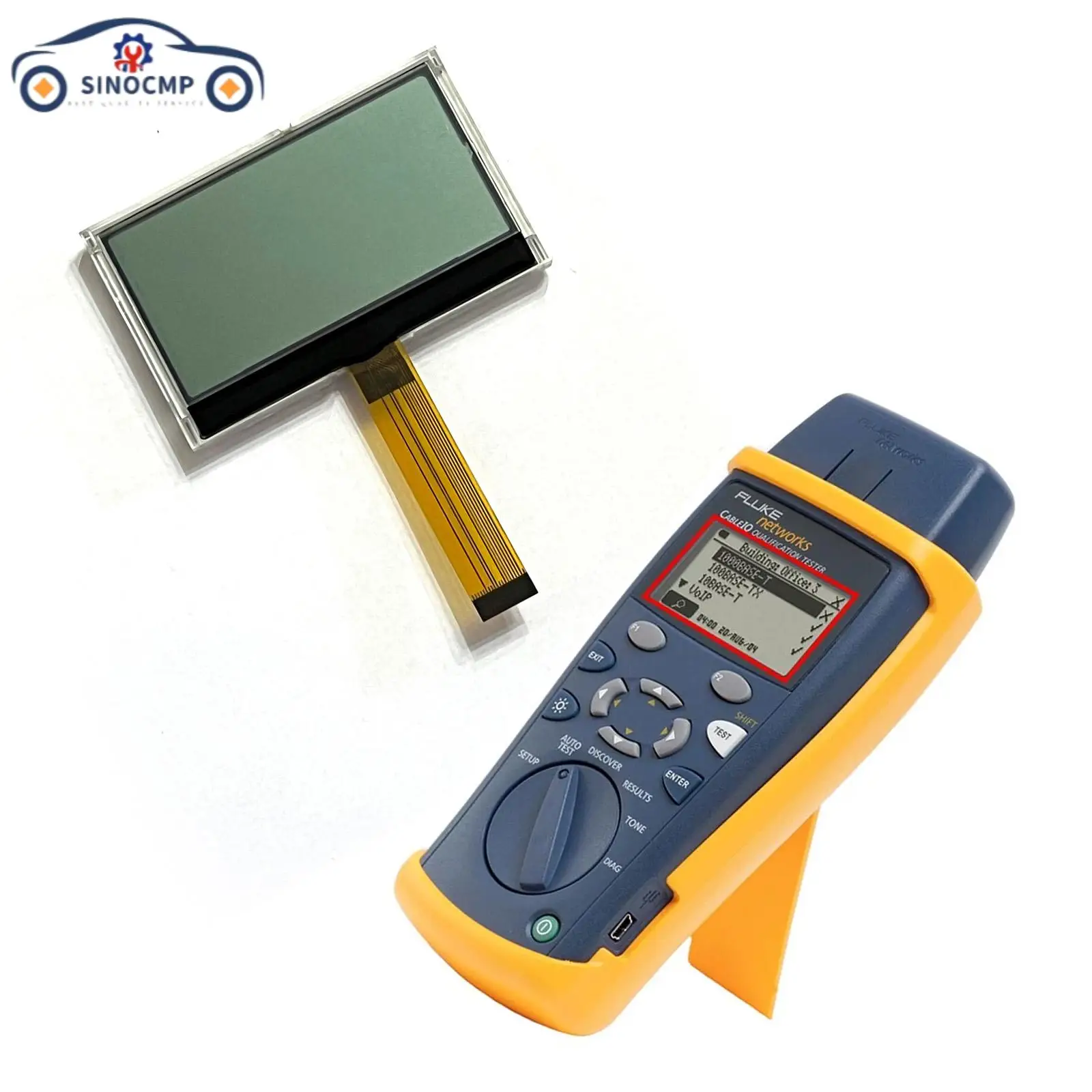 1Pc Display for Fluke CIQ-100 Qualification Tester Copper Substitute Gauge Sets Dash Panels Interior Automobiles Parts
1Pc Display for Fluke CIQ-100 Qualification Tester Copper Substitute Gauge Sets Dash Panels Interior Automobiles Parts