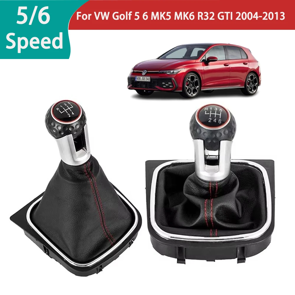 5/6 speed Car Gear Shift Knob For VW Golf 5/6 MK5/MK6 R32/R20 GTD GTI 2004-2013 with Gaiter Boot Cover Lever Shifter HandBall
5/6 speed Car Gear Shift Knob For VW Golf 5/6 MK5/MK6 R32/R20 GTD GTI 2004-2013 with Gaiter Boot Cover Lever Shifter HandBall