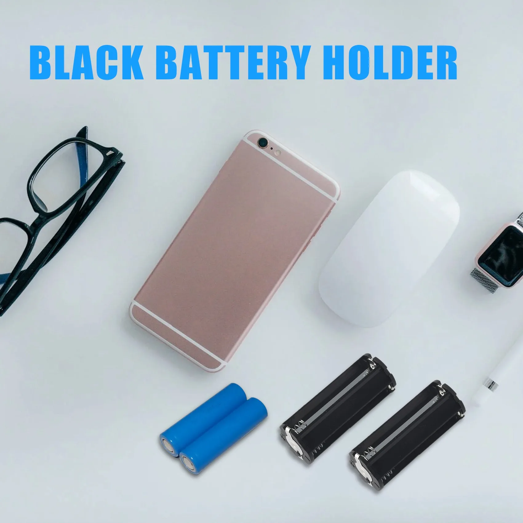 A64E 2Pcs Black Battery Holder for 3 x 1.5V AAA Batteries Flashlight Torch
A64E 2Pcs Black Battery Holder for 3 x 1.5V AAA Batteries Flashlight Torch