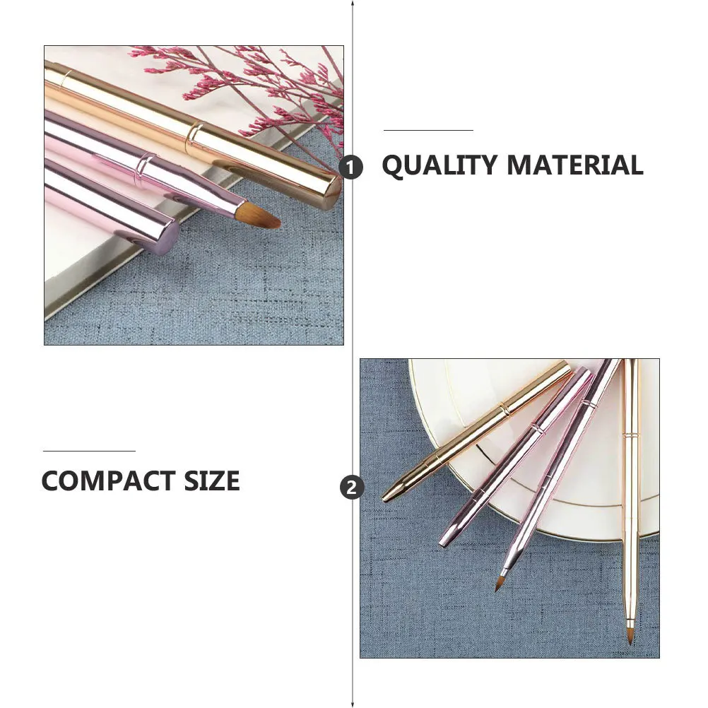 2Pcs Lip Brush with Cap Protection Mini Makeup Brush for Even Lip Color Application Fits in Wallet Bag Travel Friendly
2Pcs Lip Brush with Cap Protection Mini Makeup Brush for Even Lip Color Application Fits in Wallet Bag Travel Friendly