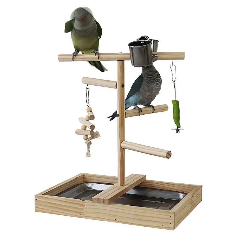 Parrot Playground Bird Chew Toys With Tray And Cups Bird Play Gym Playpen Exercise Play Gym For Cockatiels Budgies Parakeets
Parrot Playground Bird Chew Toys With Tray And Cups Bird Play Gym Playpen Exercise Play Gym For Cockatiels Budgies Parakeets