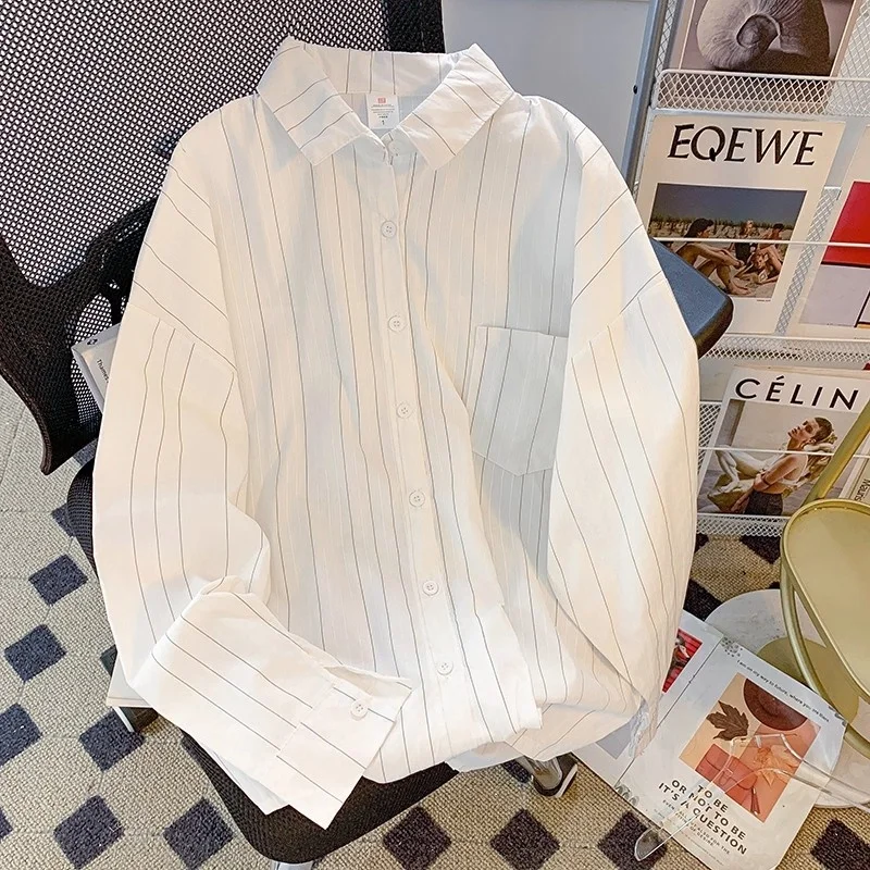 Мужская рубашка Extra Large с вертикальными полосками 300 Pou, длинный рукав, свободный крой, эффект стройности, премиальный вид, повседневная одежда
Мужская рубашка Extra Large с вертикальными полосками 300 Pou, длинный рукав, свободный крой, эффект стройности, премиальный вид, повседневная одежда