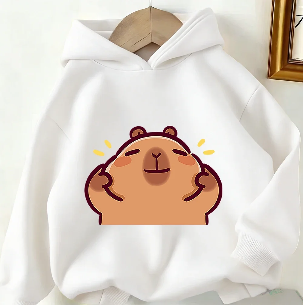 Autumn Outdoor Casual Hoodie Capybara Cute Kawaii Street Style For Kids 3 14 Years
Autumn Outdoor Casual Hoodie Capybara Cute Kawaii Street Style For Kids 3 14 Years
