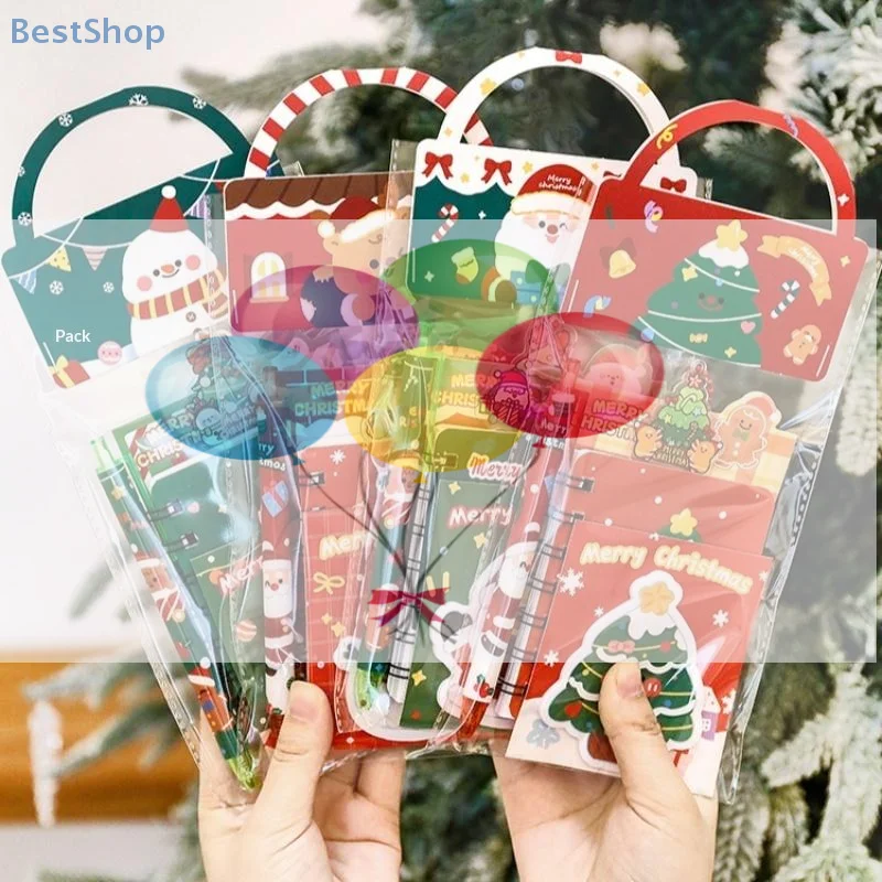 Рождественский набор канцелярских принадлежностей, детская гелевая ручка с героями мультфильмов, закладка, блокнот, набор ключей для заметок, школьные принадлежности, студенческий подарок на Новый год
Рождественский набор канцелярских принадлежностей, детская гелевая ручка с героями мультфильмов, закладка, блокнот, набор ключей для заметок, школьные принадлежности, студенческий подарок на Новый год