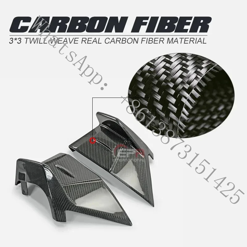 Suitable BRZ ZD8 (2022-2025) STI-Style Carbon Fiber Rear Bumper Corner Guards & Small Rear Lip Kit
Suitable BRZ ZD8 (2022-2025) STI-Style Carbon Fiber Rear Bumper Corner Guards & Small Rear Lip Kit
