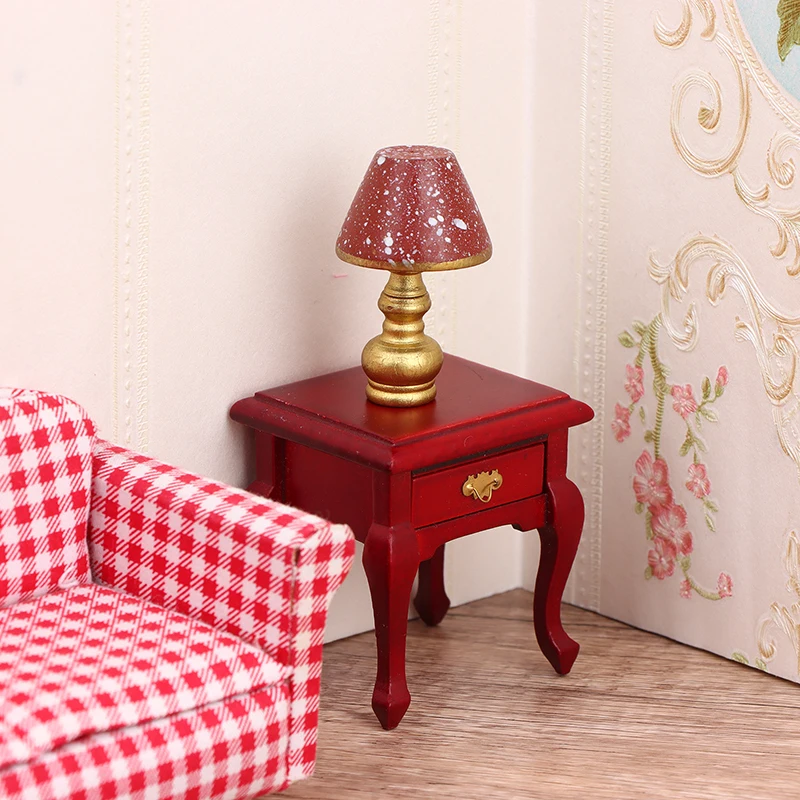1:12 Dollhouse Miniature Red Retro Desk Lamp Bedside Light Furniture Home Model Decor Toy Doll House Accessories
1:12 Dollhouse Miniature Red Retro Desk Lamp Bedside Light Furniture Home Model Decor Toy Doll House Accessories