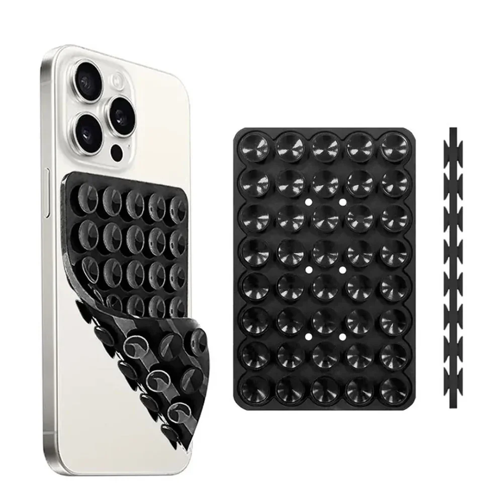 Suction Cup Phone Case Mount Double-Sided,Silicon Sticky Phone Stand for iPhone Android Selfies Hands-Free Strong Grip Holder
Suction Cup Phone Case Mount Double-Sided,Silicon Sticky Phone Stand for iPhone Android Selfies Hands-Free Strong Grip Holder