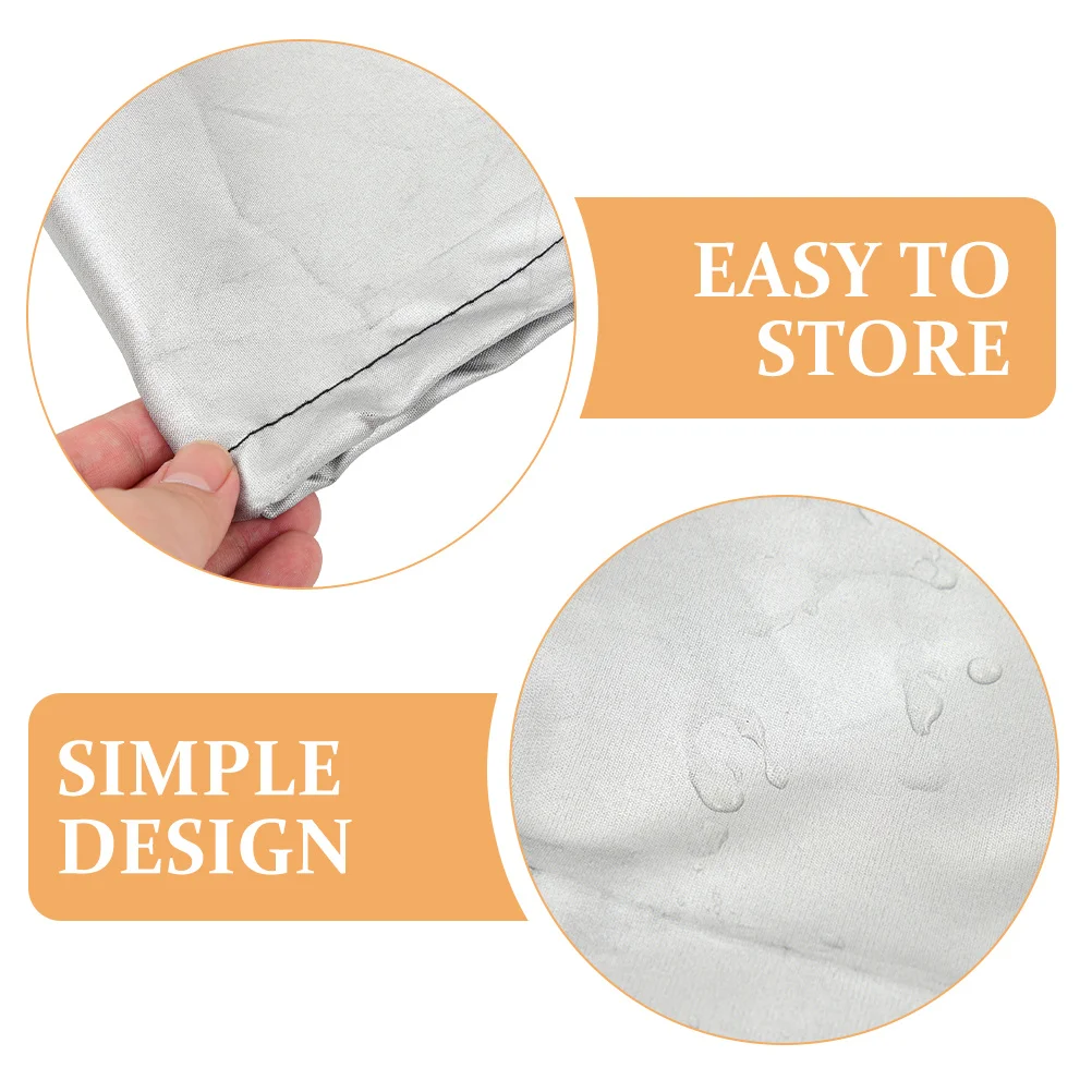 Snow Blower 2-Stage Waterproof Oxford Cloth Protector For Winter Portable Blower Cover Reusable Cover Winter
Snow Blower 2-Stage Waterproof Oxford Cloth Protector For Winter Portable Blower Cover Reusable Cover Winter