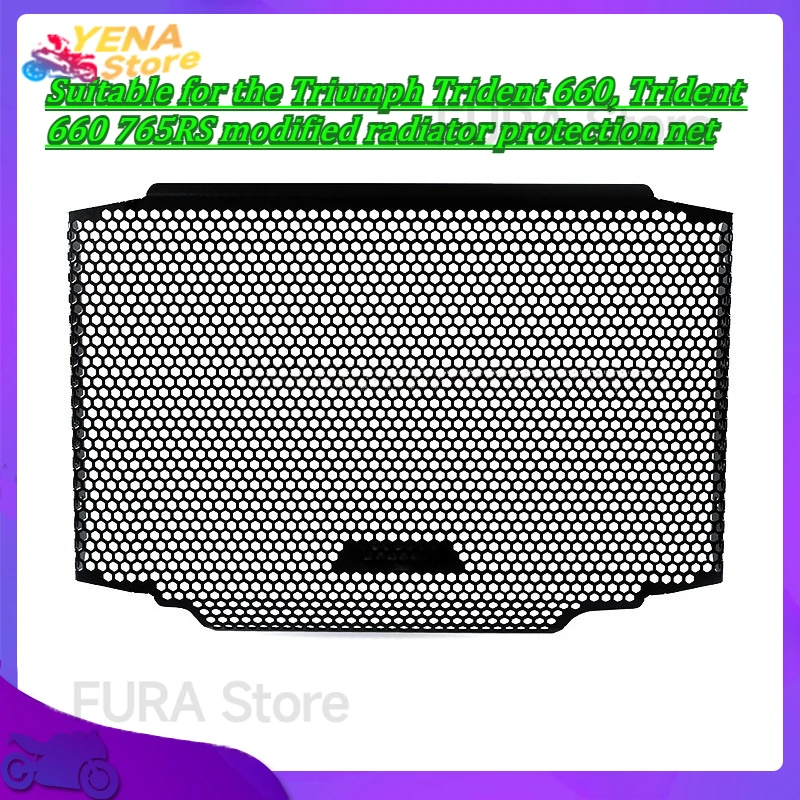 Suitable for the radiator guard, grille cover, protector for the Triumph Trident 660, 765RS motorcycle, water tank guard.
Suitable for the radiator guard, grille cover, protector for the Triumph Trident 660, 765RS motorcycle, water tank guard.
