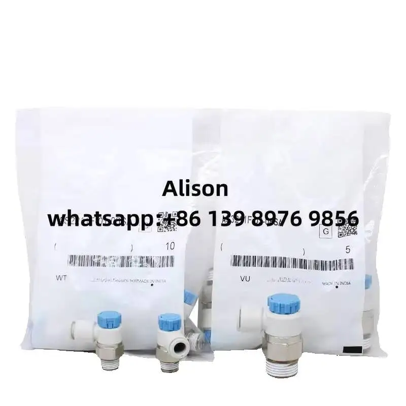 10pcs Precision Throttle Valves AS1211F/2211F/3211F/-M5/01/02/03/04-06/08/10SA Accurate Flow Control original-Type
10pcs Precision Throttle Valves AS1211F/2211F/3211F/-M5/01/02/03/04-06/08/10SA Accurate Flow Control original-Type
