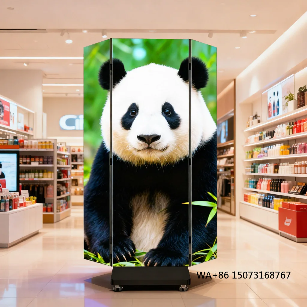 Best Selling Outdoor Indoor High Resolution Ultra Slim P2.5 Portable 3 Folding Led Poster Display for Retail Store
Best Selling Outdoor Indoor High Resolution Ultra Slim P2.5 Portable 3 Folding Led Poster Display for Retail Store