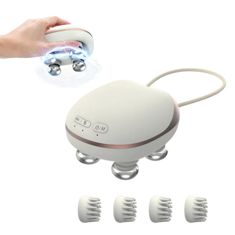 Mini Cordless Scalp Massager EMS Head Massage Machine Waterproof Head Scratcher Body Massager for Deep Cleansing Stress Relax
Mini Cordless Scalp Massager EMS Head Massage Machine Waterproof Head Scratcher Body Massager for Deep Cleansing Stress Relax