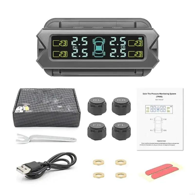 A5KD.Intelligent Solar Powered Car Tire Pressure Monitoring System With Real Time Alerts And Easy Installation for Long Trips.
A5KD.Intelligent Solar Powered Car Tire Pressure Monitoring System With Real Time Alerts And Easy Installation for Long Trips.