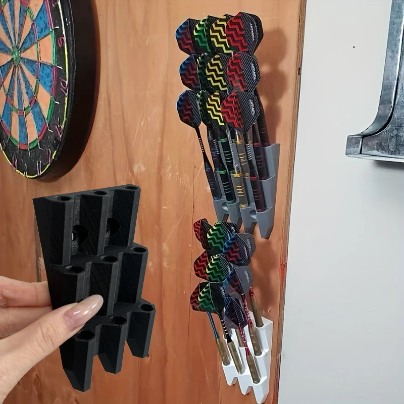 Минималистичная стойка для дартса, 1/2 шт., настенное крепление, вмещает 9 дротиков, прочный полипропилен для домашней игровой комнаты, подарок для игроков
Минималистичная стойка для дартса, 1/2 шт., настенное крепление, вмещает 9 дротиков, прочный полипропилен для домашней игровой комнаты, подарок для игроков