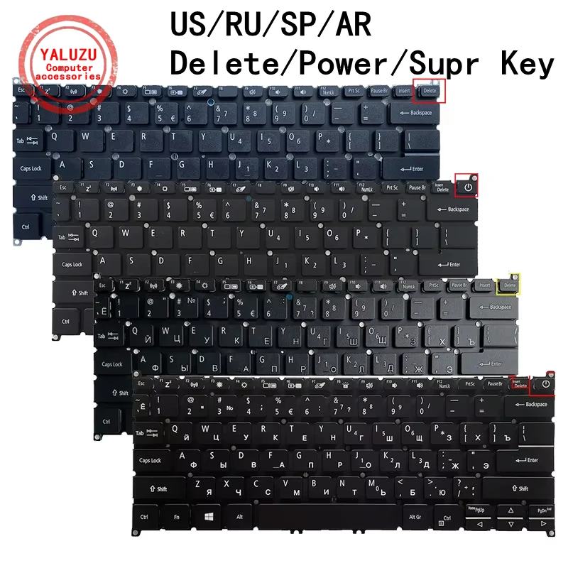 Клавиатура для ноутбука ACER SF314-41 SF314-51 SF314-52 SF314-53 SF314-54 SF314-55 SF314-56 SF314-58 SF314-57 SP314-51
Клавиатура для ноутбука ACER SF314-41 SF314-51 SF314-52 SF314-53 SF314-54 SF314-55 SF314-56 SF314-58 SF314-57 SP314-51