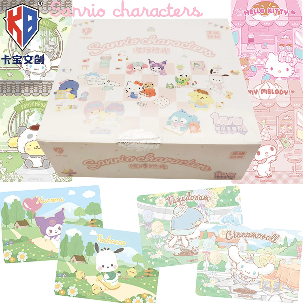 Genuine Kabao Sanrio Hobby Collection Cards Pom Pom Purin Cartoon Sweet Candy House Theme Character Cards Anime Peripheral Gifts
Genuine Kabao Sanrio Hobby Collection Cards Pom Pom Purin Cartoon Sweet Candy House Theme Character Cards Anime Peripheral Gifts