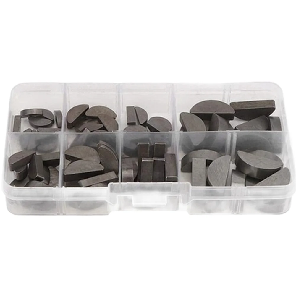 8 Sizes Half Moon Keys 13.2*6.8*2.3cm Set Of Half Moon Keys Suitable For Repeated Use Mechanical Assembly Component
8 Sizes Half Moon Keys 13.2*6.8*2.3cm Set Of Half Moon Keys Suitable For Repeated Use Mechanical Assembly Component