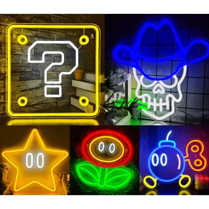 Game Neon Sign for Gamer Room Decor, Anime Neon Dimmable Led Sign USB Powered for Bedroom Gaming Room Man Cave Gifts for Teens
Game Neon Sign for Gamer Room Decor, Anime Neon Dimmable Led Sign USB Powered for Bedroom Gaming Room Man Cave Gifts for Teens