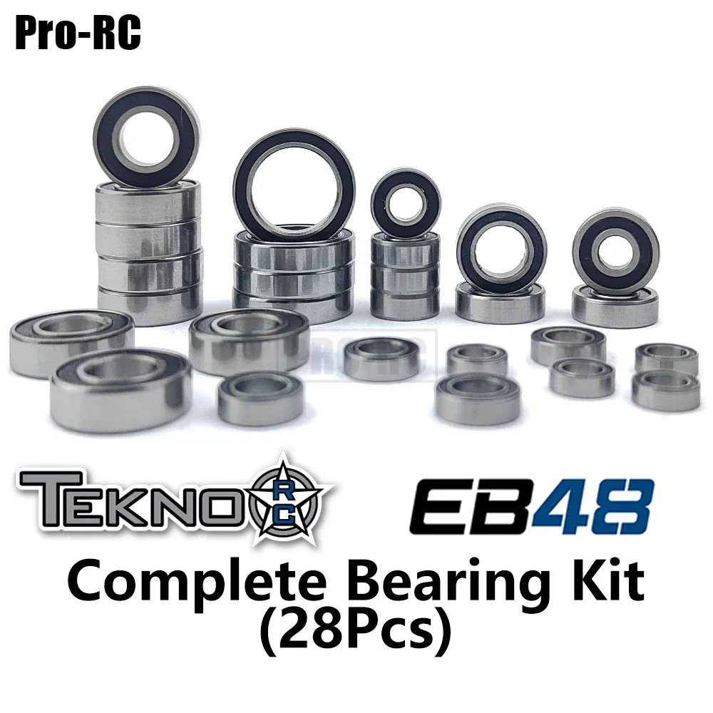 For Tekno 1/8 EB48 Sealed Complete Bearing Kit (28Pcs) Rc Buggy Truggy Car Parts
For Tekno 1/8 EB48 Sealed Complete Bearing Kit (28Pcs) Rc Buggy Truggy Car Parts