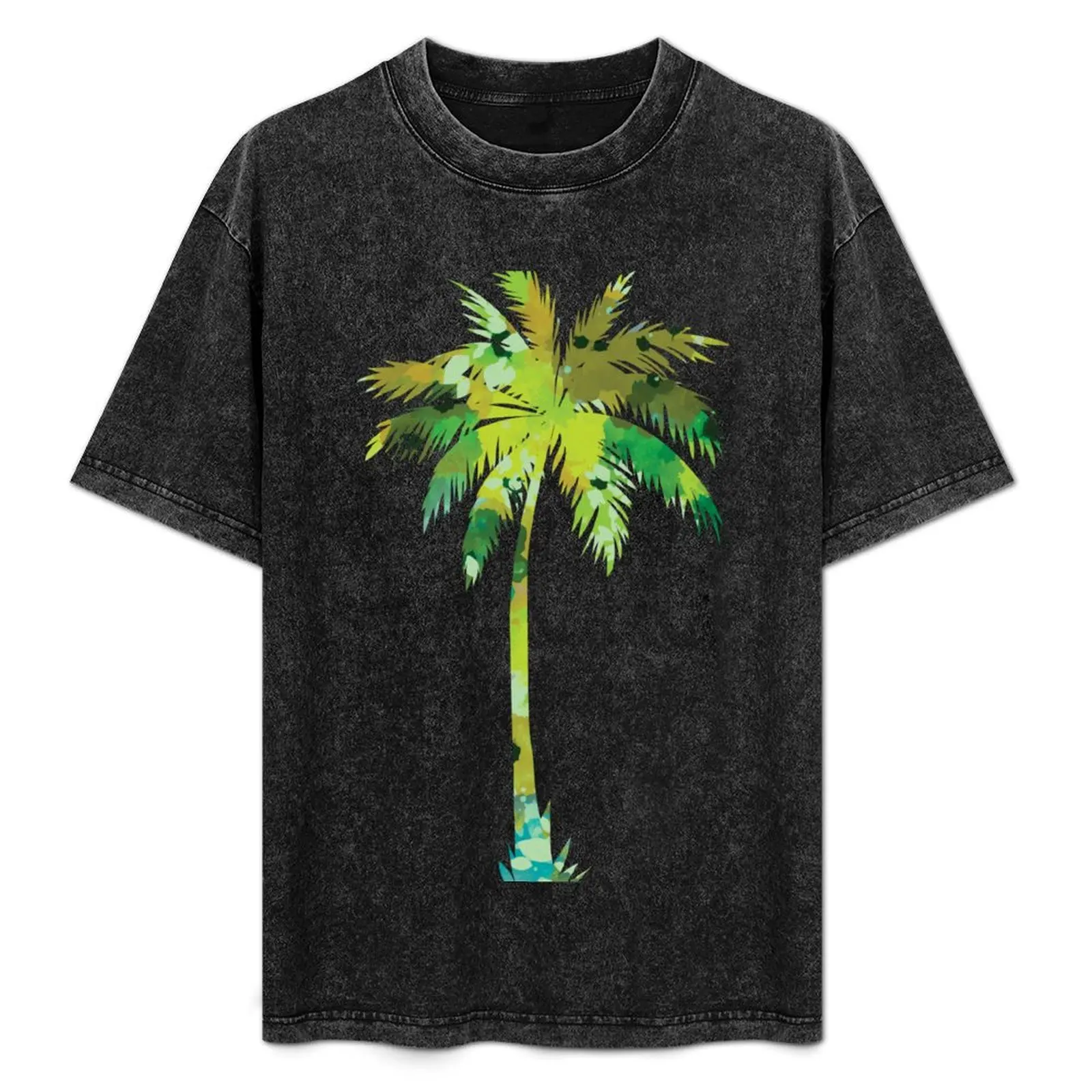 Palm Tree with green pattern T-Shirt Street Style Casual Tee Shirt
Palm Tree with green pattern T-Shirt Street Style Casual Tee Shirt
