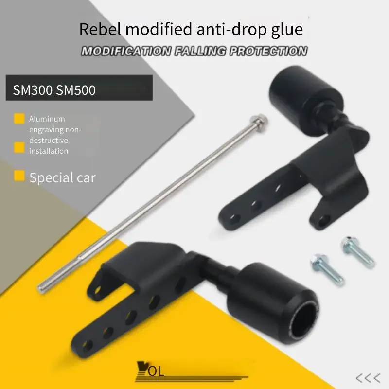 Suitable for Honda CM500 CM300 traitor modification anti drop ball body protection bumper anti drop adhesive
Suitable for Honda CM500 CM300 traitor modification anti drop ball body protection bumper anti drop adhesive