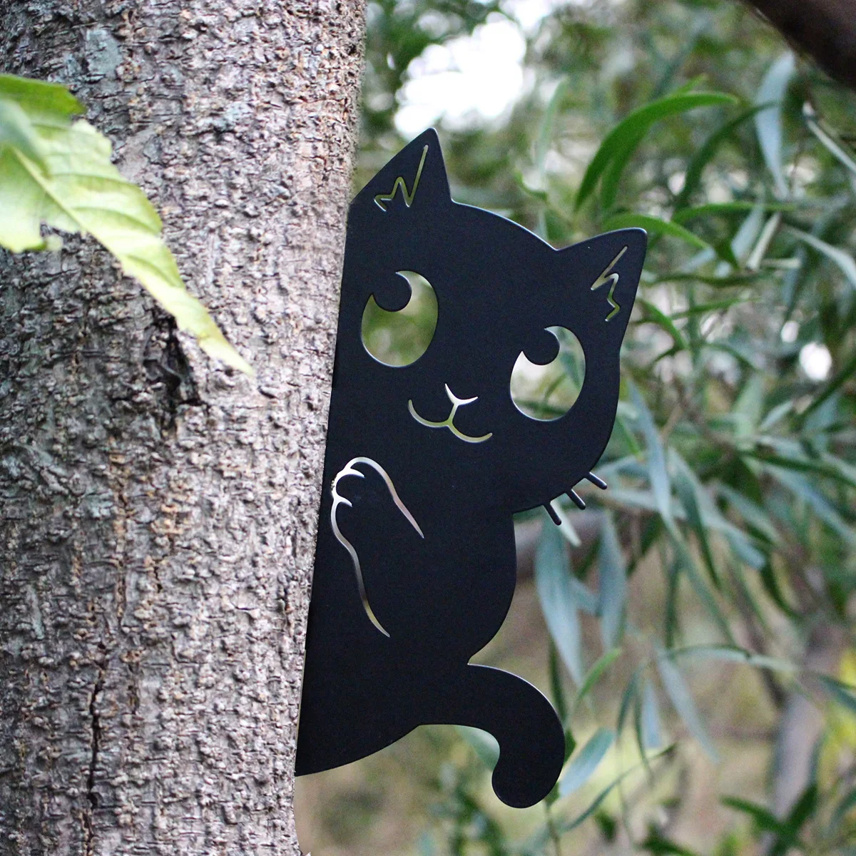 Creeping Black Cat Metal Stake - Spooky Garden Decor, Lawn & Pathway Accent
Creeping Black Cat Metal Stake - Spooky Garden Decor, Lawn & Pathway Accent