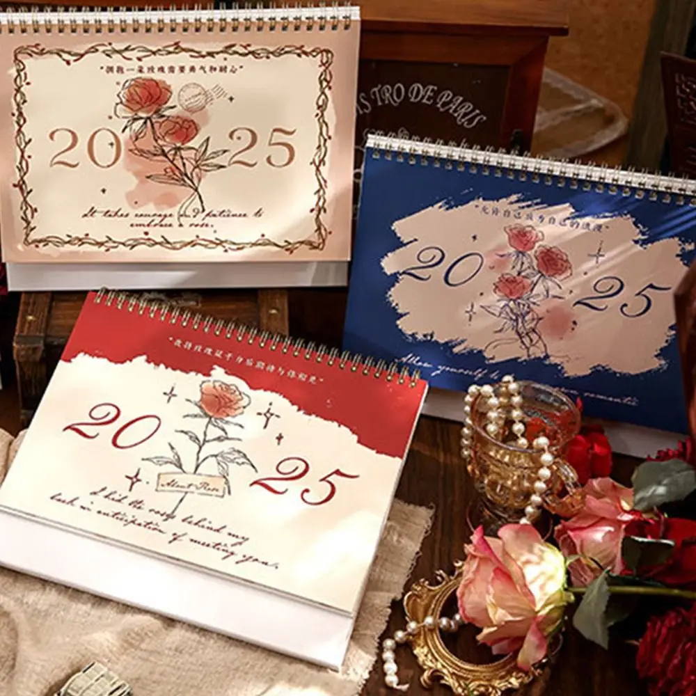 Креативный ежемесячный календарь с розами, цветочная катушка, 12 месяцев, ежемесячный планировщик на 2025 год, список дел, винтажный перекидной календарь на 2025 год 
Креативный ежемесячный календарь с розами, цветочная катушка, 12 месяцев, ежемесячный планировщик на 2025 год, список дел, винтажный перекидной календарь на 2025 год