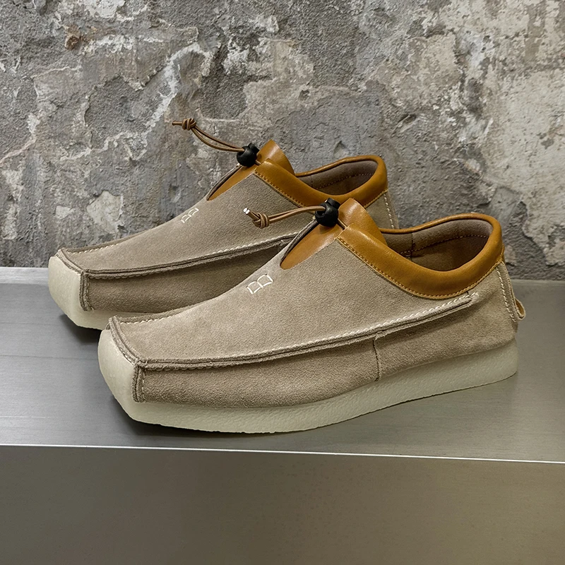 Men Thick Soled Square Toe Loafers Men One Piece Lightweight Comfortable Fashionable Casual Shoes Travel Shoes Sizes 38 - 46
Men Thick Soled Square Toe Loafers Men One Piece Lightweight Comfortable Fashionable Casual Shoes Travel Shoes Sizes 38 - 46