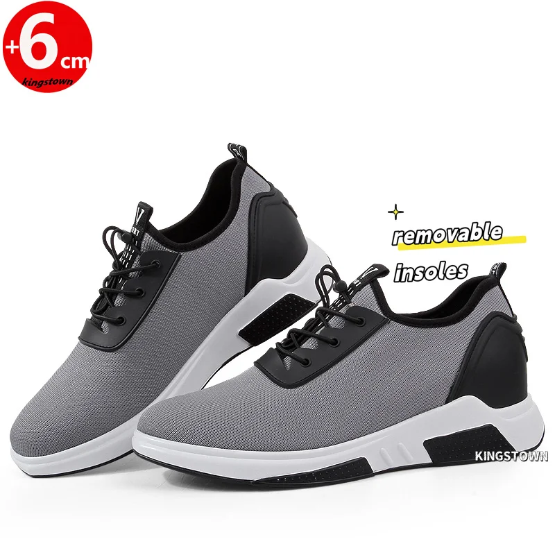 Men's Sneakers with 6cm Height Increase Removal Insoles Elevator Heel Sports Mesh Summer
Men's Sneakers with 6cm Height Increase Removal Insoles Elevator Heel Sports Mesh Summer