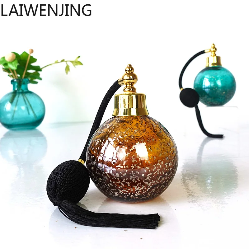 SGF glass bottle European retro nostalgic high-end crystal ornament exquisite and compact
SGF glass bottle European retro nostalgic high-end crystal ornament exquisite and compact