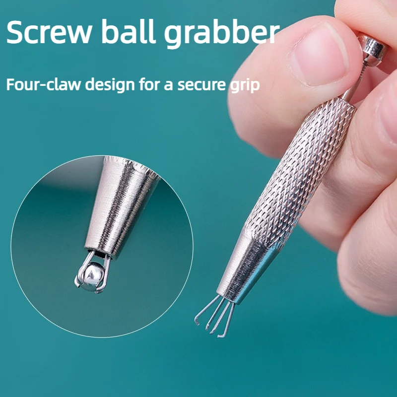 Precision 4-Claw Jewelry Tweezers for Gemstones, Diamonds, Beads & Small Parts, No-Tooth Design, Versatile Tool for Jewelry
Precision 4-Claw Jewelry Tweezers for Gemstones, Diamonds, Beads & Small Parts, No-Tooth Design, Versatile Tool for Jewelry