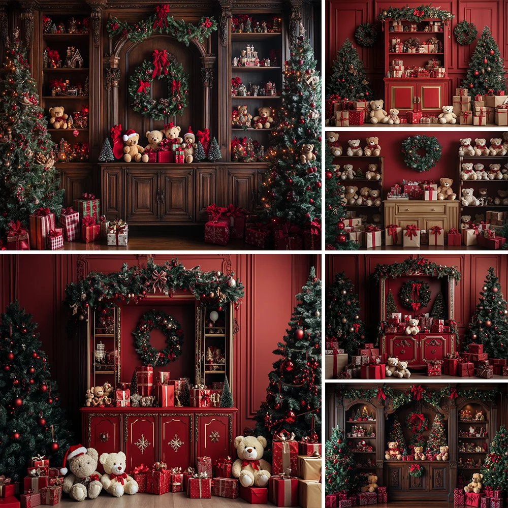 Santa Present Wrapping Room Backdrop Xmas Photography Kids Adult littleBear Portrait Props Child Baby Birthday Decor
Santa Present Wrapping Room Backdrop Xmas Photography Kids Adult littleBear Portrait Props Child Baby Birthday Decor