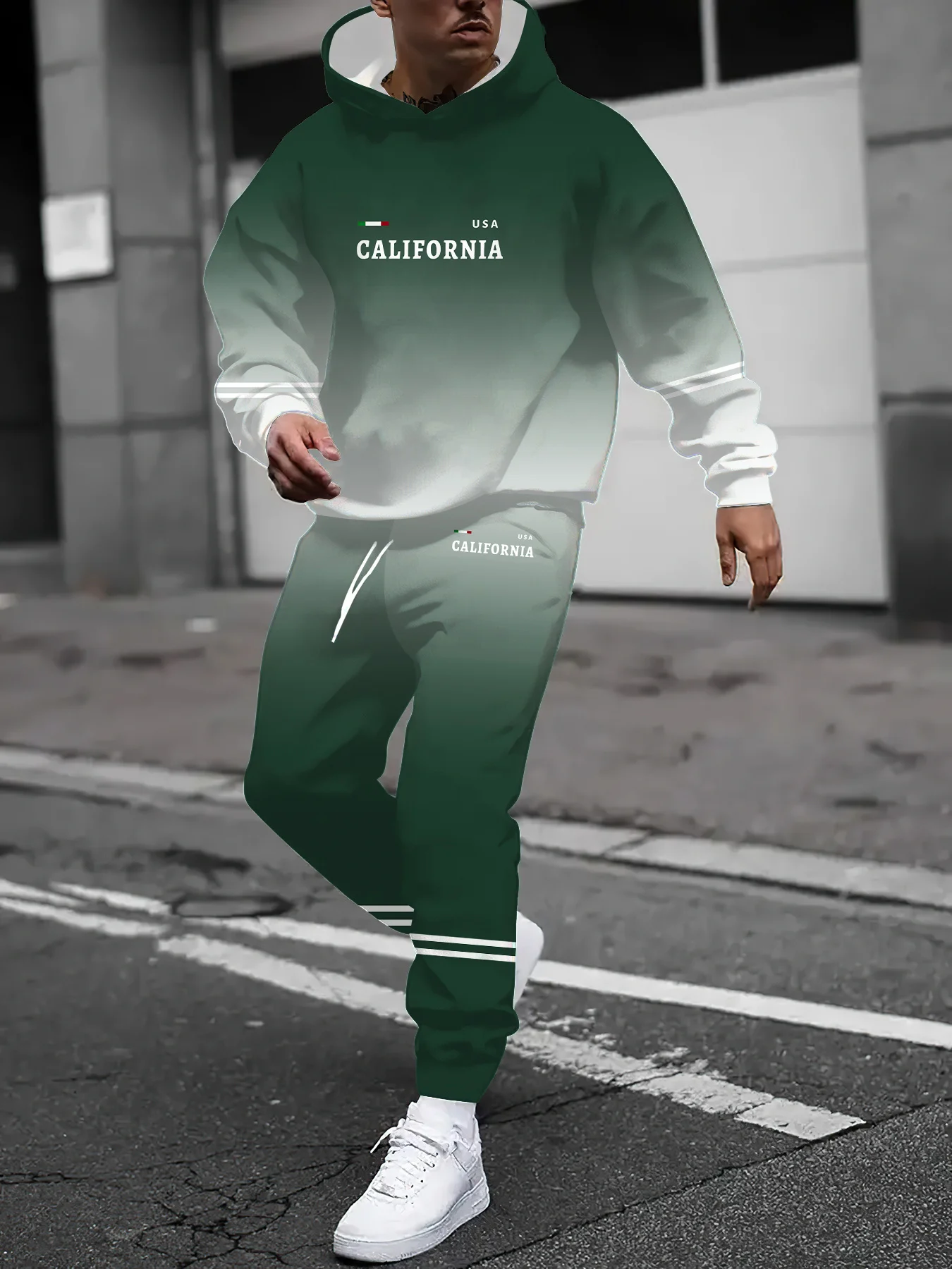 Autumn and Winter Men's Hoodie Set Men Sports and Leisure Hoodie Set CALIFORNIA Printed Pattern Set Quick Drying and Breathable
Autumn and Winter Men's Hoodie Set Men Sports and Leisure Hoodie Set CALIFORNIA Printed Pattern Set Quick Drying and Breathable