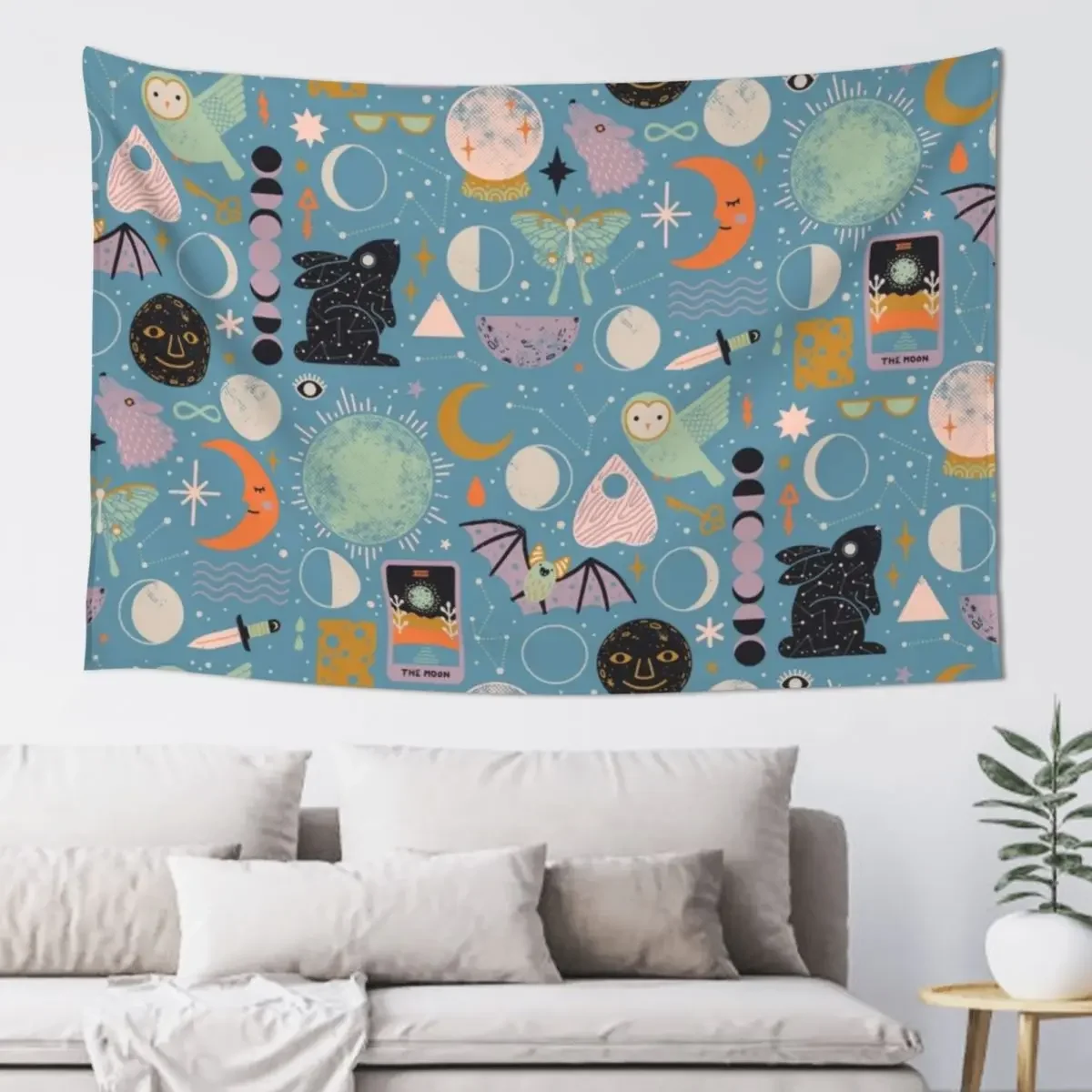 Lunar Pattern: Blue Moon Tapestry Home Decoration Aesthetic Room Decoration Room Decor For Girls Tapestry
Lunar Pattern: Blue Moon Tapestry Home Decoration Aesthetic Room Decoration Room Decor For Girls Tapestry