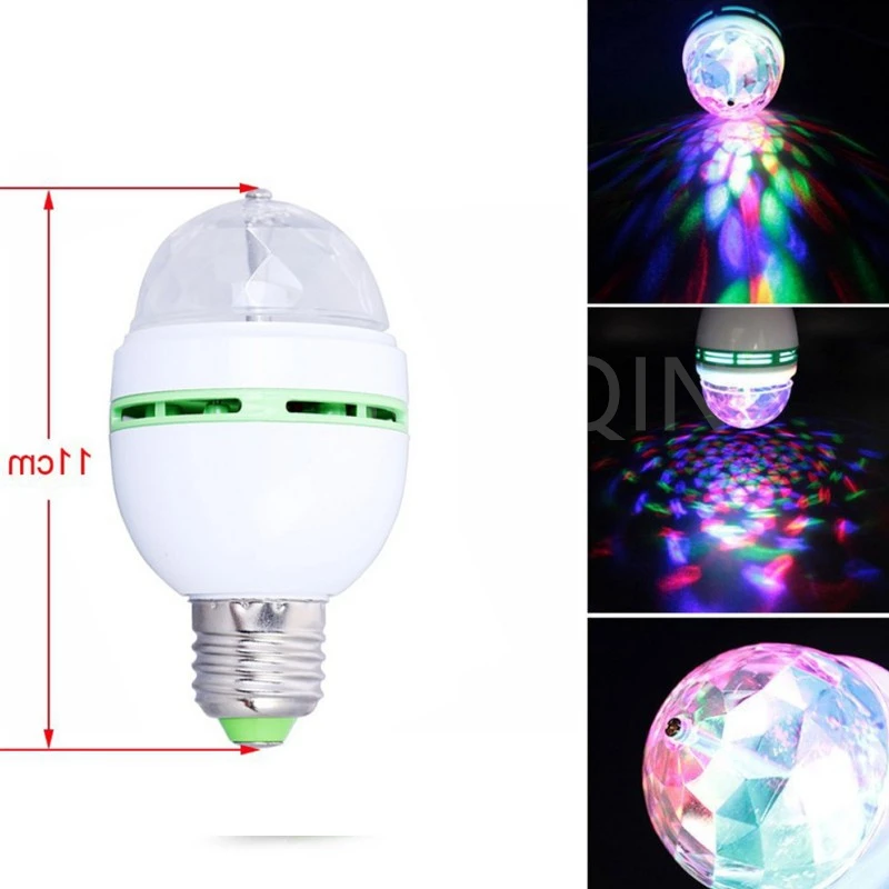 6W 9W Rotating Bulb Light LED Magic Stage Disco Lamp E27 For KTV Disco Bar DJ Ballroom Home Club Christmas Effect
6W 9W Rotating Bulb Light LED Magic Stage Disco Lamp E27 For KTV Disco Bar DJ Ballroom Home Club Christmas Effect