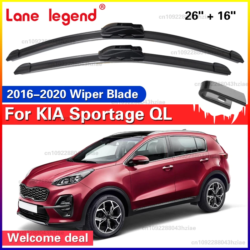 Передние щетки стеклоочистителя для Kia Sportage QL 2016-2020 2017 2018 2019 лобовое стекло 26 "+ 16" аксессуары
Передние щетки стеклоочистителя для Kia Sportage QL 2016-2020 2017 2018 2019 лобовое стекло 26 "+ 16" аксессуары