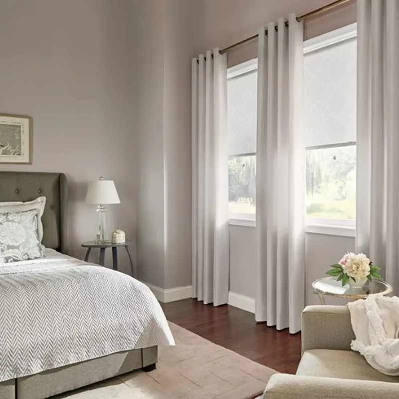 Luxury Curtains with Motor Used for Indoor Electric Window Shade
Luxury Curtains with Motor Used for Indoor Electric Window Shade