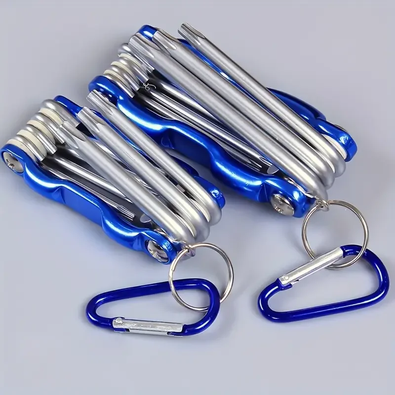 Folding Hex Wrench Sets Portable Small Allen Hexagonal Screwdriver Key Wrenches Keys Hand Tool with Car Keychain Repair
Folding Hex Wrench Sets Portable Small Allen Hexagonal Screwdriver Key Wrenches Keys Hand Tool with Car Keychain Repair