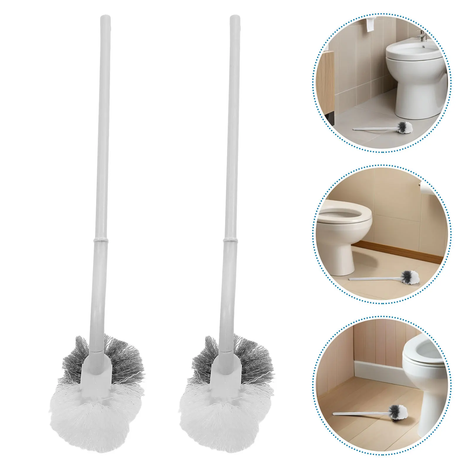5Pcs Toilet Bowl Brush Curved Bent Design Long Handle Ergonomic Deep Clean Under Rim Bathroom Cleaning Scrubber
5Pcs Toilet Bowl Brush Curved Bent Design Long Handle Ergonomic Deep Clean Under Rim Bathroom Cleaning Scrubber
