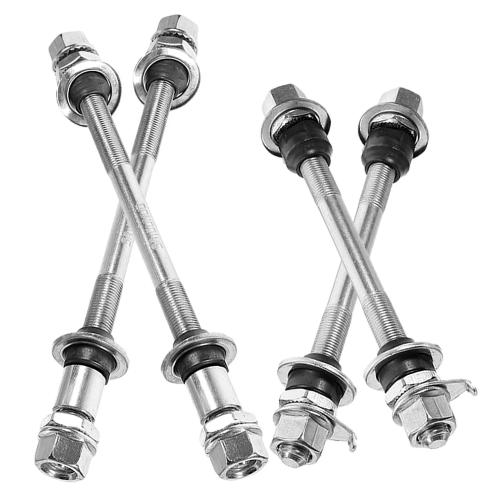 1 set 4 Bicycle Release Durable Iron Material Bicycles Front Axle Rear Axle Bike Bike Front And Rear Skewer Supplies Hub
1 set 4 Bicycle Release Durable Iron Material Bicycles Front Axle Rear Axle Bike Bike Front And Rear Skewer Supplies Hub