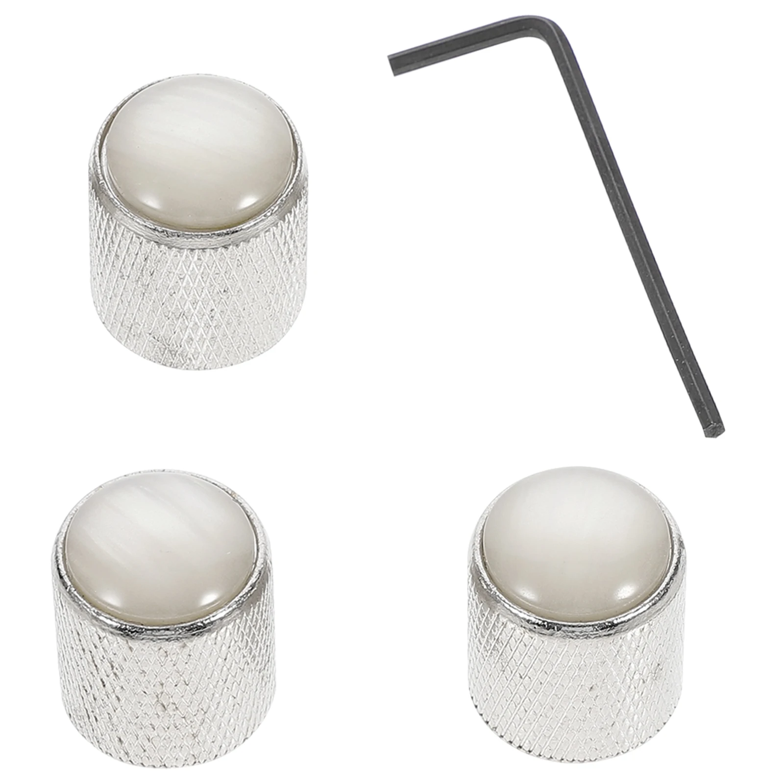 Metal White Shell Electric Guitar Knobs Wrench Compact Lightweight Durable Alloy Easy Installation Practical Accessories
Metal White Shell Electric Guitar Knobs Wrench Compact Lightweight Durable Alloy Easy Installation Practical Accessories