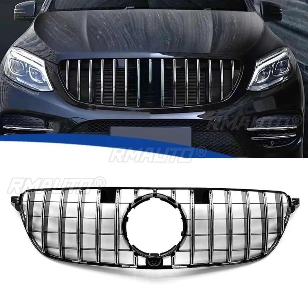 For Mercedes Benz GLE class W166 2016-2019 Car Bumper Grill Decorative Cover Trim Racing Grille Body Kit Front Bumper Grill
For Mercedes Benz GLE class W166 2016-2019 Car Bumper Grill Decorative Cover Trim Racing Grille Body Kit Front Bumper Grill