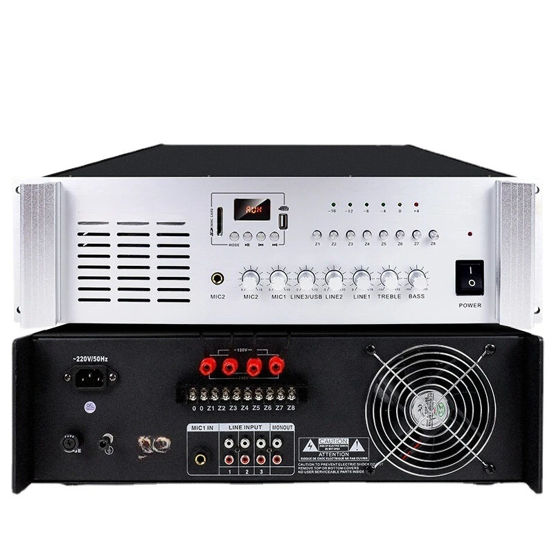 Professional pure post-stage power amplifier constant voltage high power amplifier engineering special amplifier
Professional pure post-stage power amplifier constant voltage high power amplifier engineering special amplifier