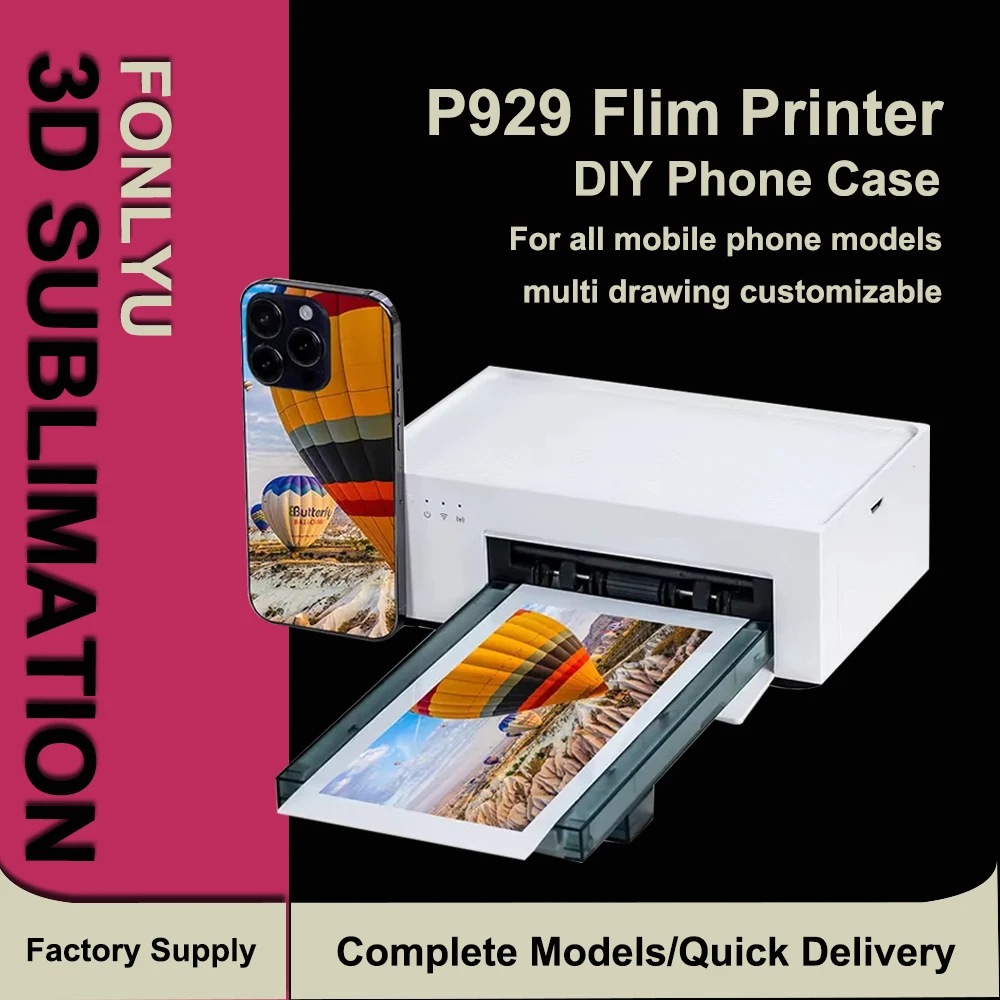 Fonlyu Small Colorful Film DIY Printer Machine For Mobile Phone Back Skin Sticker Protected Film For Customizable Photo Printing
Fonlyu Small Colorful Film DIY Printer Machine For Mobile Phone Back Skin Sticker Protected Film For Customizable Photo Printing