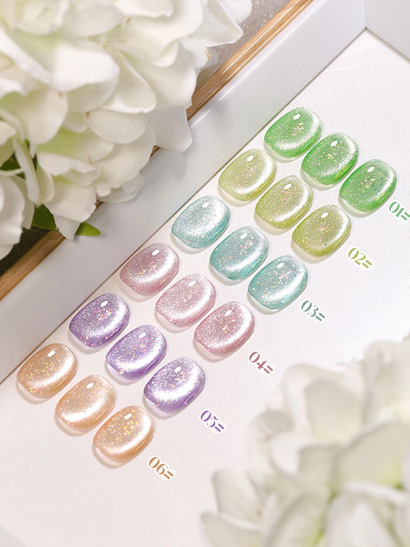 1-6pcs 15ml Spring/Summer Brocade Cat's Eye Gel Nail Polish UV LED Curing Holiday Women's Gift Nail Art Daily Supplies DIY Salon
1-6pcs 15ml Spring/Summer Brocade Cat's Eye Gel Nail Polish UV LED Curing Holiday Women's Gift Nail Art Daily Supplies DIY Salon
