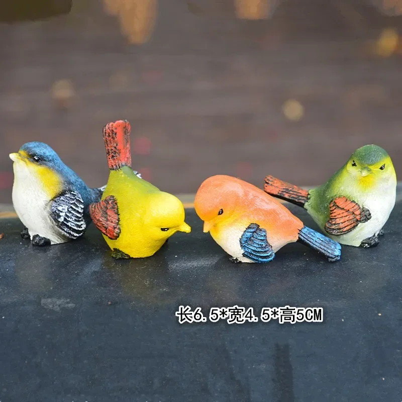 4pcs/Set Mini Orioles Artificial Birds Resin Figurines Wedding Party Craft Ornaments Home Living Room Garden Decoration Fake
4pcs/Set Mini Orioles Artificial Birds Resin Figurines Wedding Party Craft Ornaments Home Living Room Garden Decoration Fake