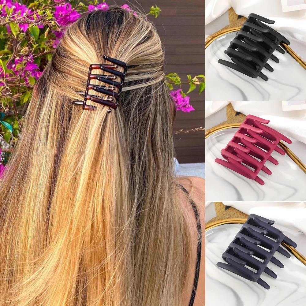 2PCS-1Pair Hair Combs Women Korean Solid Color Hairpin Ponytail Hair Accessoreis Non-slip Hair Clip Matte Headwear Combs
2PCS-1Pair Hair Combs Women Korean Solid Color Hairpin Ponytail Hair Accessoreis Non-slip Hair Clip Matte Headwear Combs