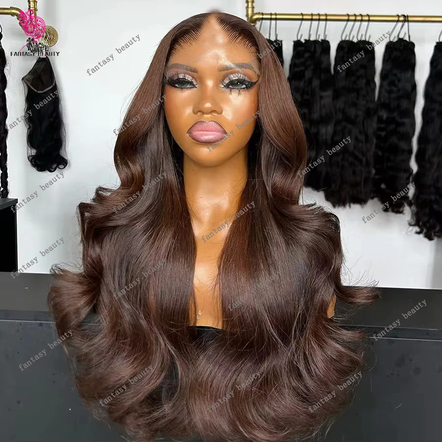 Dark Caramel Chocolate Brown Loose Wavy 100% Human Hair V Part Wigs for Women Easy Install Natural Top Opening Full U Shape Wig
Dark Caramel Chocolate Brown Loose Wavy 100% Human Hair V Part Wigs for Women Easy Install Natural Top Opening Full U Shape Wig
