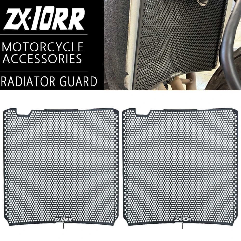 For Kawasaki ZX10R ZX10 R ZX10RR ZX10 RR 2008-2020 Motorcycle Accessories Radiator Water Cooler Grille Guard Cover Protector CNC
For Kawasaki ZX10R ZX10 R ZX10RR ZX10 RR 2008-2020 Motorcycle Accessories Radiator Water Cooler Grille Guard Cover Protector CNC