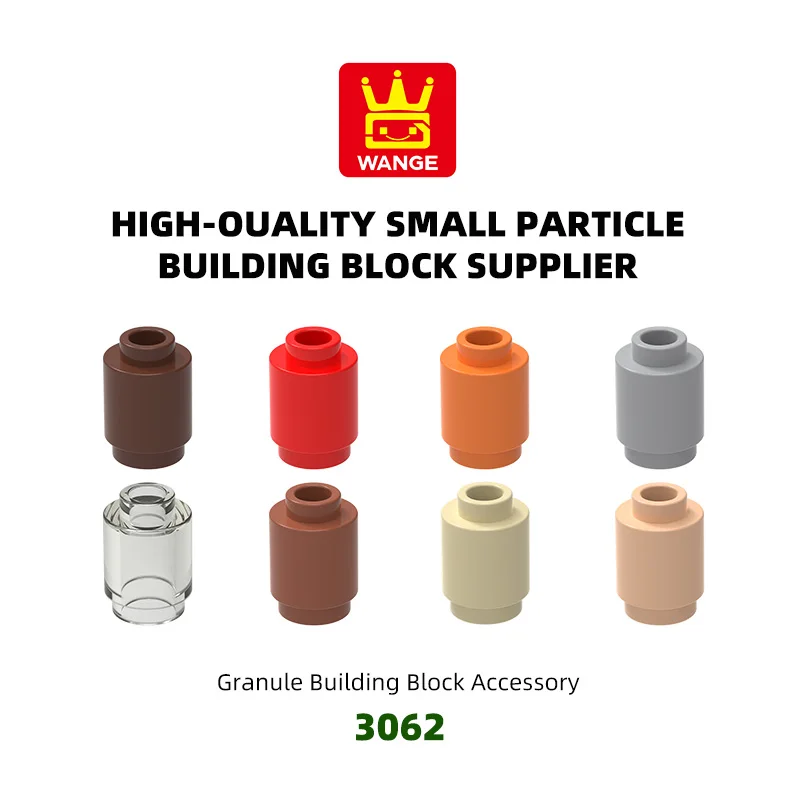WANGE 321Pcs/Lot 3062 Columnar bead Block Moc Color Accessories Compatible with Brick DIY Children's Toy Assembly Gift Box
WANGE 321Pcs/Lot 3062 Columnar bead Block Moc Color Accessories Compatible with Brick DIY Children's Toy Assembly Gift Box